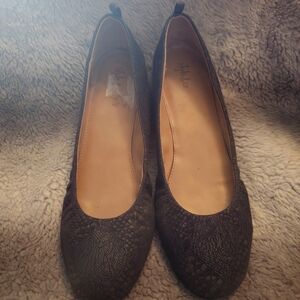 STYLE & CO Vinniee Hidden Wedge Flats Black Size 9